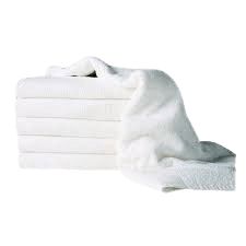 1 Dozen Towels 100% Cotton White