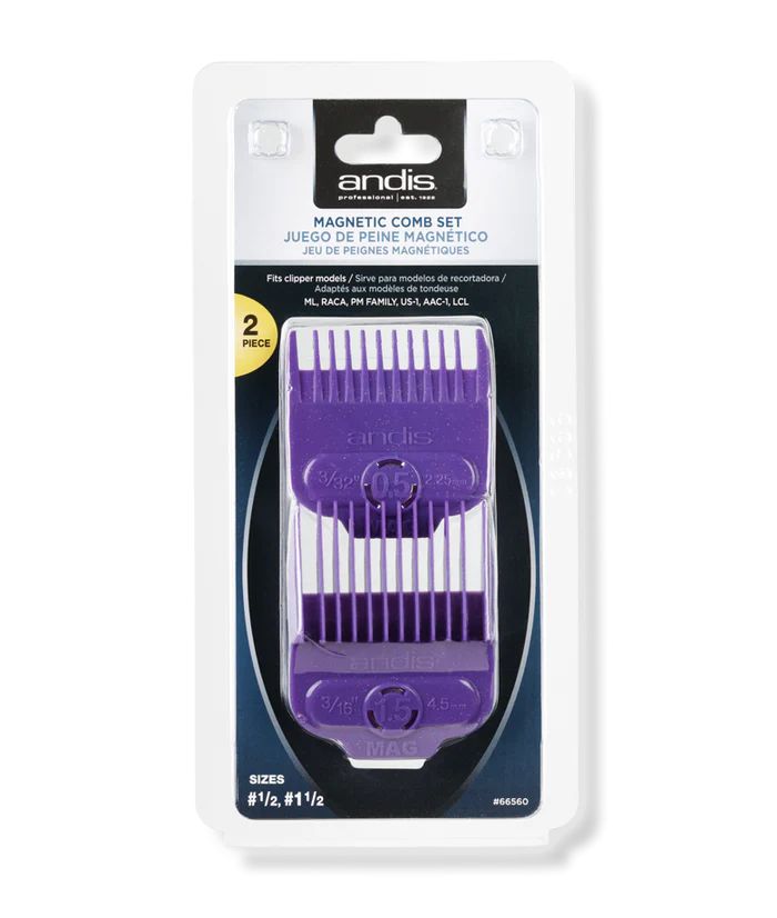 Andis Master Magnetic Comb Set-size 0.5 & 1.5