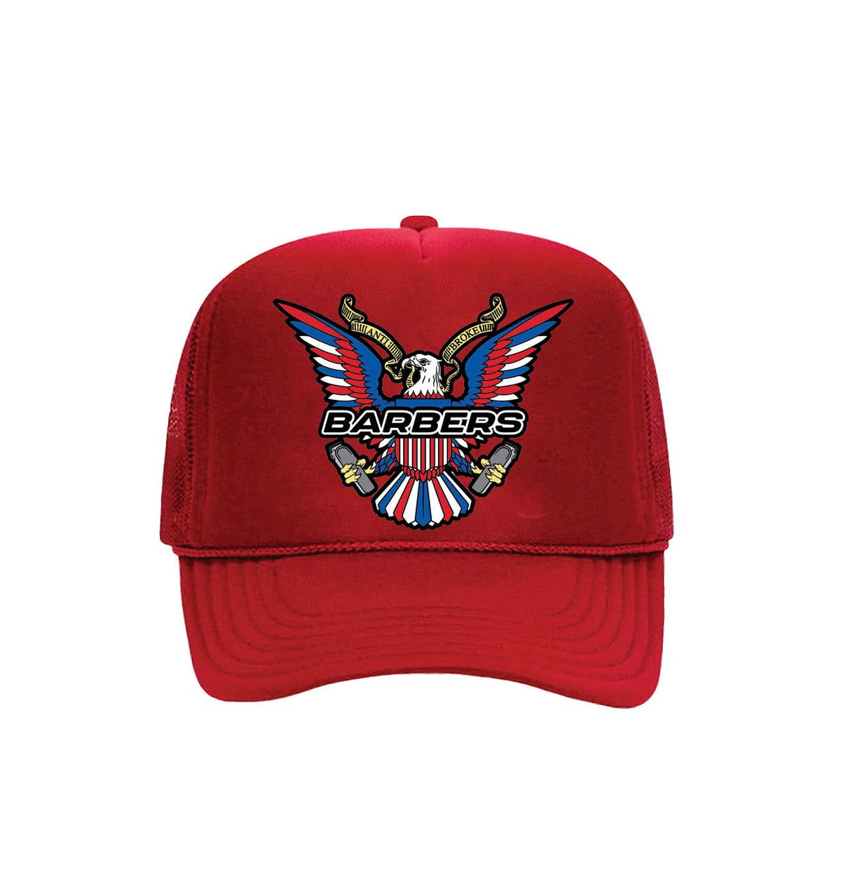 Barbers Dipset Trucker - Red