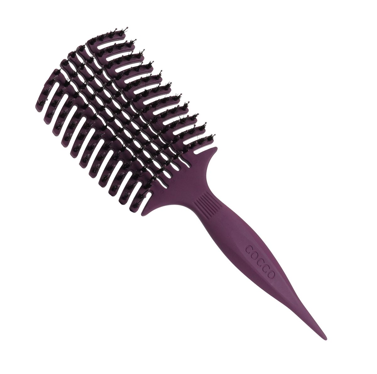 COCCO® Aura Vent Boar Brush (Purple)