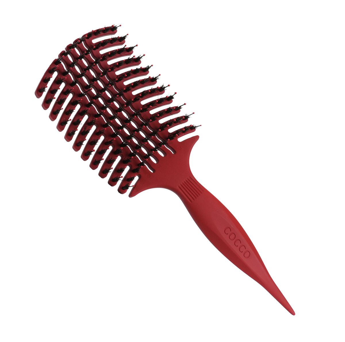 COCCO® Aura Vent Boar Brush (Red)
