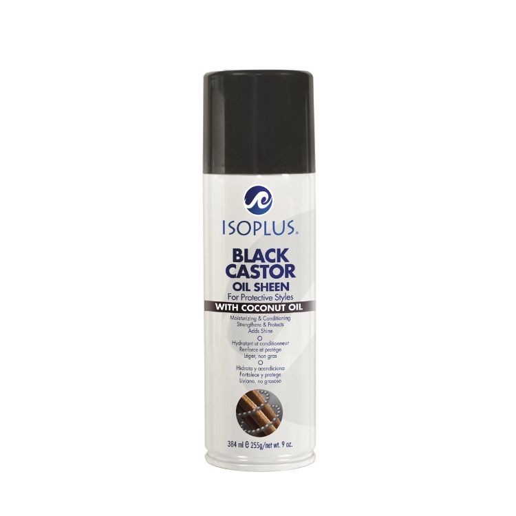 Isoplus Bk/Castor Oil Sheen 9 OZ