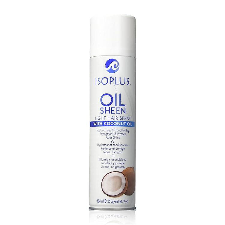 Isoplus Coconut Oil Light Oil Sheen 9 OZ