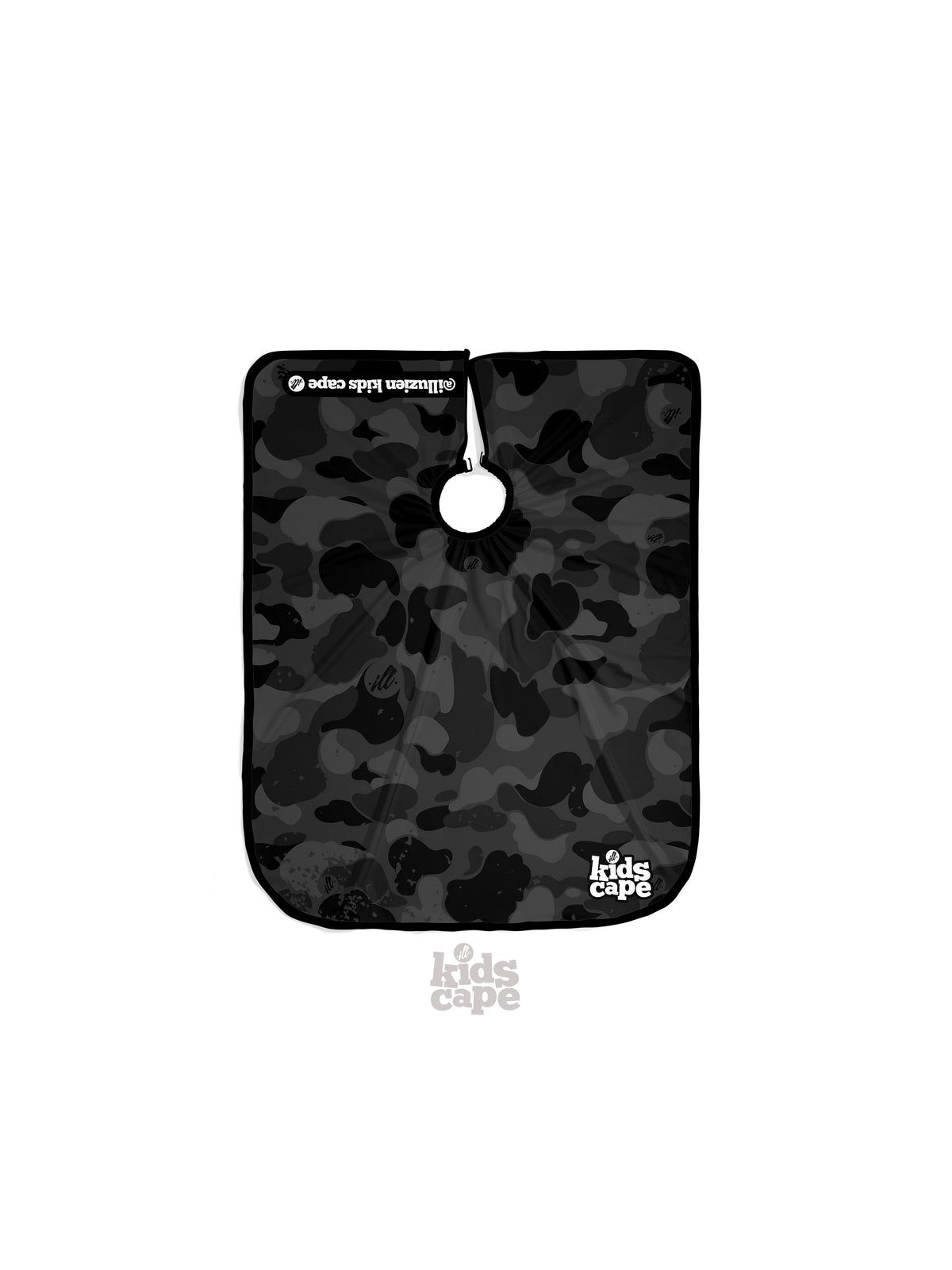 KIDS Camo Black PRO Cape