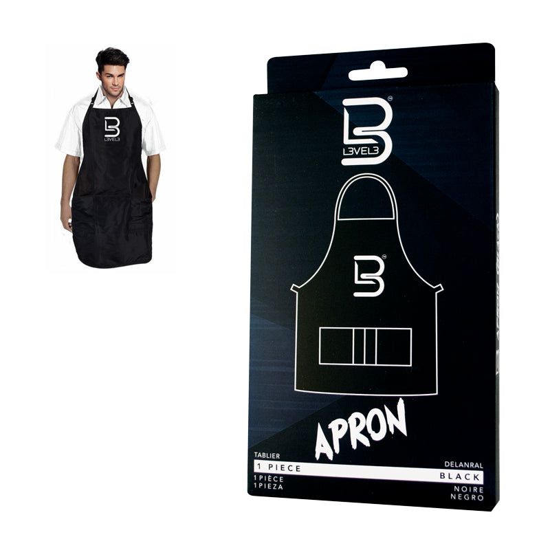 L3VEL3 Apron Black
