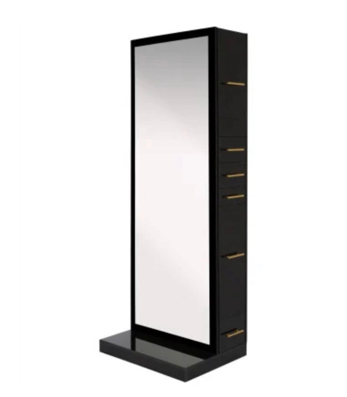 Milan Single Sided Styling Station w/shelf