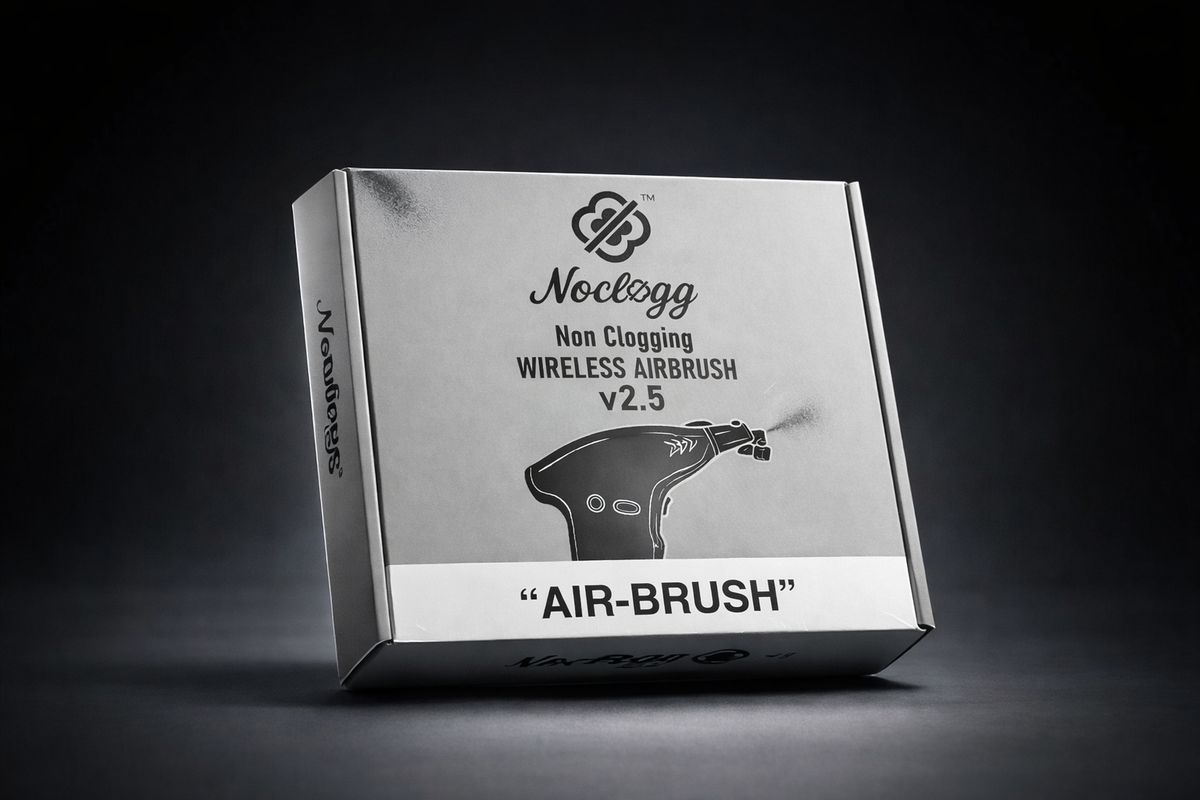 New! NoClogg AirBrush 2.5