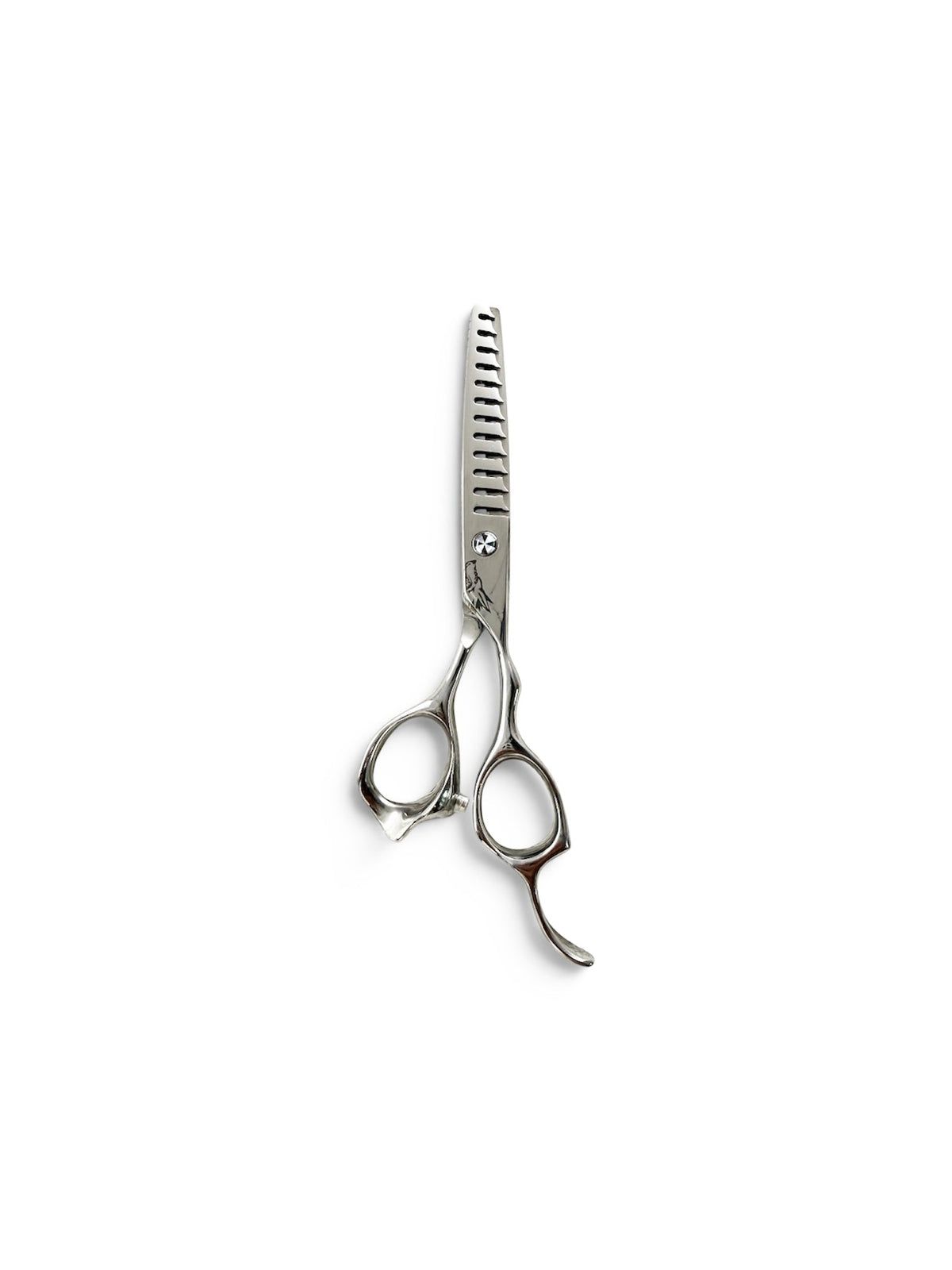 Polished 440c Classic 6-inch 12-Tooth Texturizer