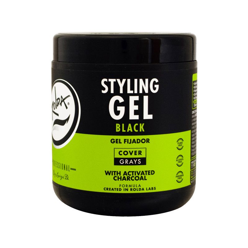 Rolda Hair Styling Gel Black 17.63 OZ