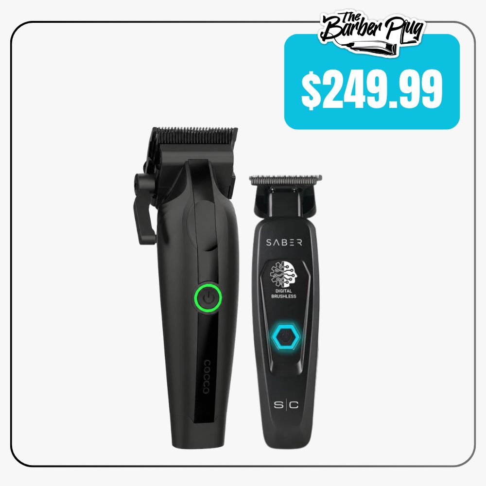 StyleCraft Saber Trimmer & Cocco Lite Clipper Combo