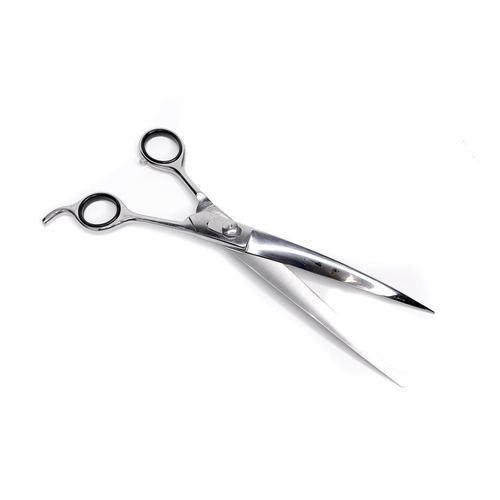 10" Curved Shears Chrome Polished- Right or Left Hand, view 3