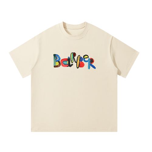 Abstract Barber Tee