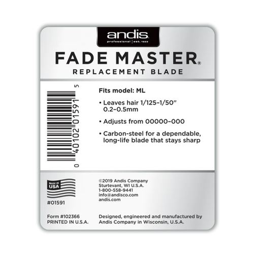 Andis Blade Fade Master, view 3