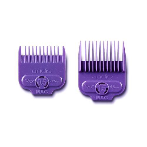 Andis Master Magnetic Comb Set-size 0.5 & 1.5, view 2