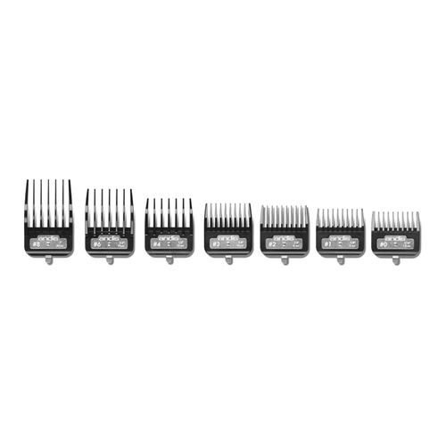 Andis Master Premium Metal Clip 7-Piece Comb Set (33645), view 2