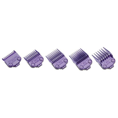 Andis Single Magnetic 5-Piece Comb Set- Sizes 0, 1, 2, 3, 4, view 2