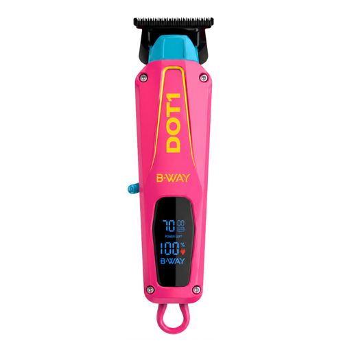 B-WAY DOT1 Pink Professional Cordless Trimmer - 7,000 RPM