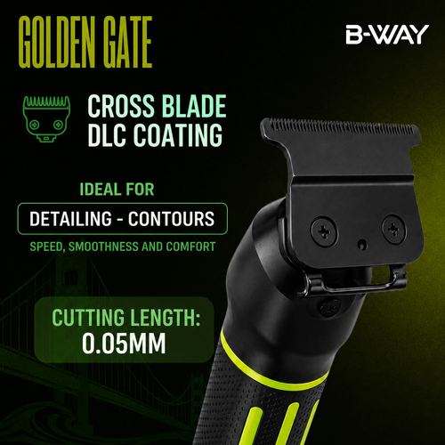 B-WAY Golden Gate Professional Cordless Trimmer - 7,000 RPM, view 5