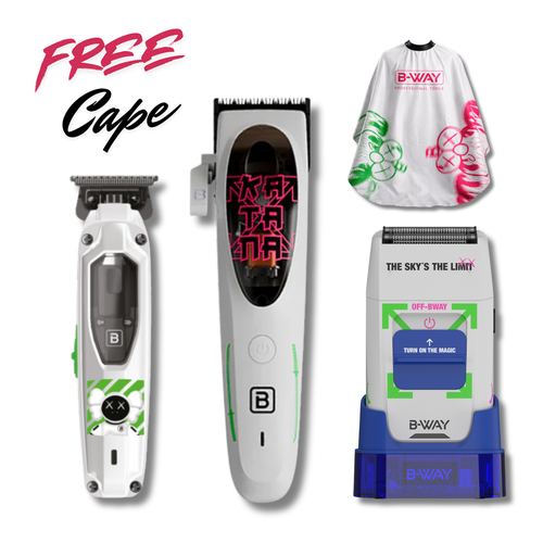 Capes & Aprons at Fadez 2 Riches Barber Supply