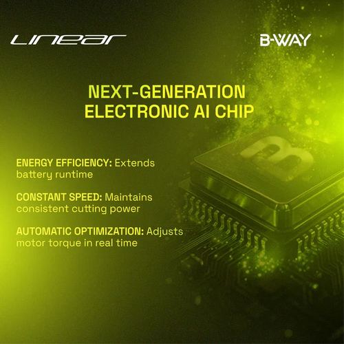 B-WAY Linear Clipper Lime, view 7
