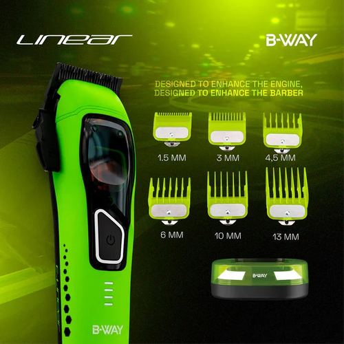 B-WAY Linear Clipper Lime, view 8