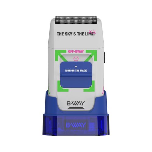 B-Way NEW Five Shorty Clipper, T-Pro Trimmer & OFF Shaver - Professional 3-in-1 Barber Set with Free Barber Cape, view 3