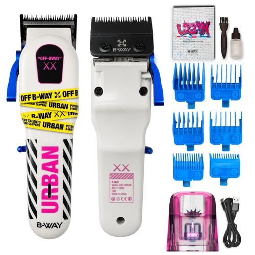 B-WAY NEW URBAN Shorty Professional Cordless Clipper - 8,000 RPM, view 6