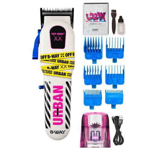 B-WAY NEW URBAN Shorty Professional Cordless Clipper - 8,000 RPM, view 7