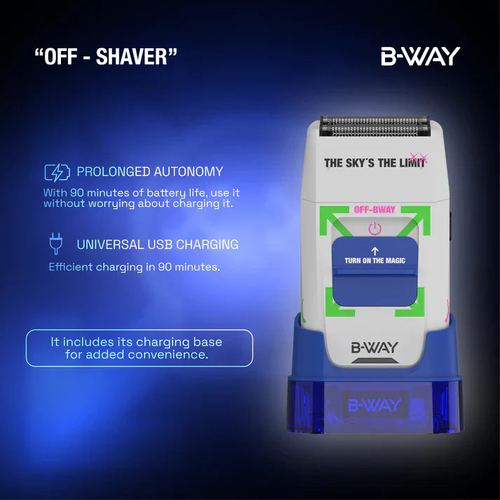 B-Way OFF Shaver White, view 4