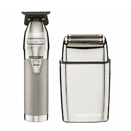 BaByliss Skeleton Trimmer and Double Foil Shaver Combo, view 3