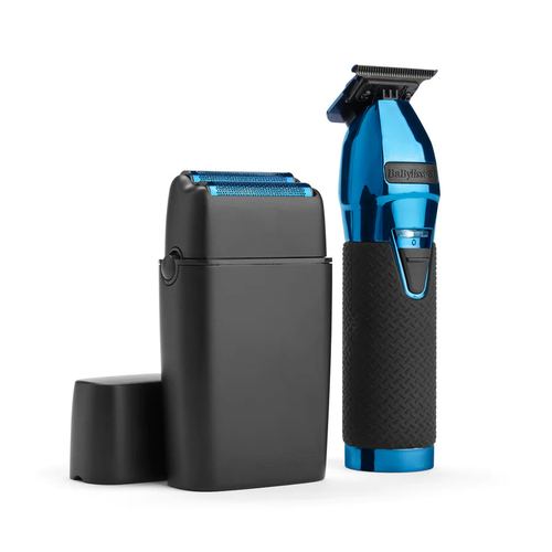 BaBylissPRO LimitedFX Black & BlueTrimmer & Double Foil Shaver Combo (FXDUOFS2TBL), view 5