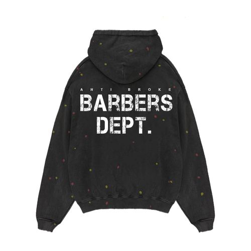 Barbers Dept. Painted Hoodie, view 2