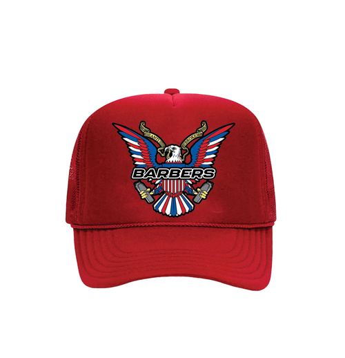 Barbers Dipset Trucker - Red