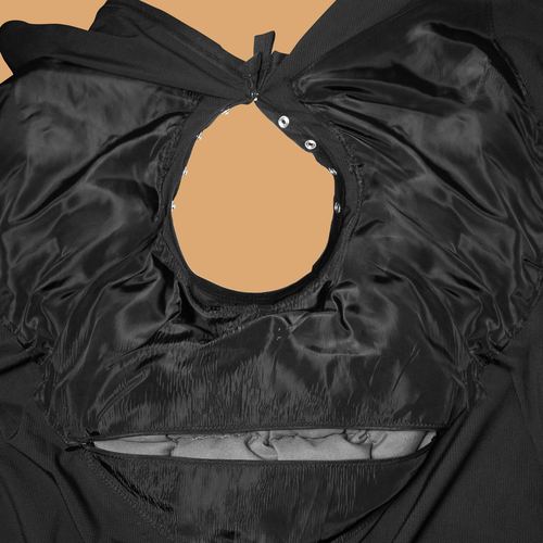 Black 4-Pound Weighted Cape, view 4
