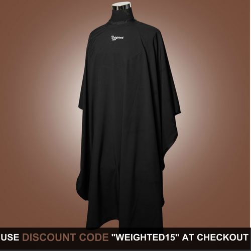 Black 6-Pound Weighted Cape
