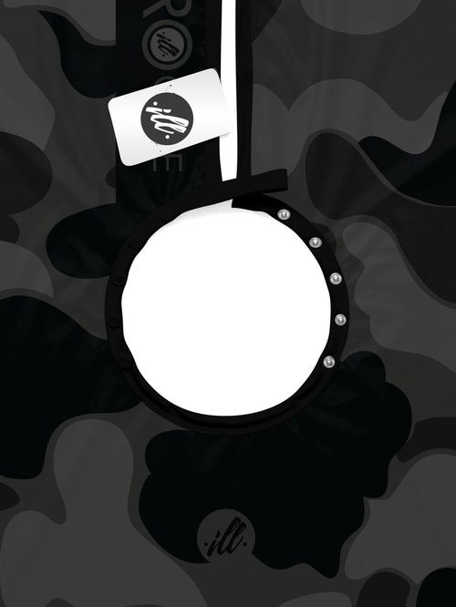 Black Camo PRO Cape, view 6
