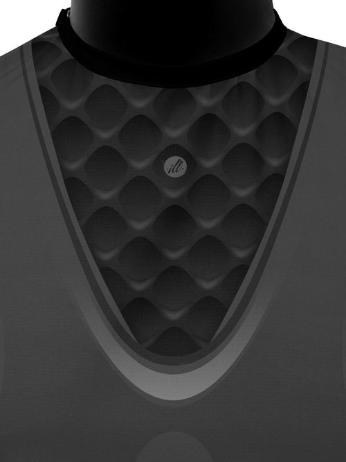 Black Foam Runner PRO Cape, view 3