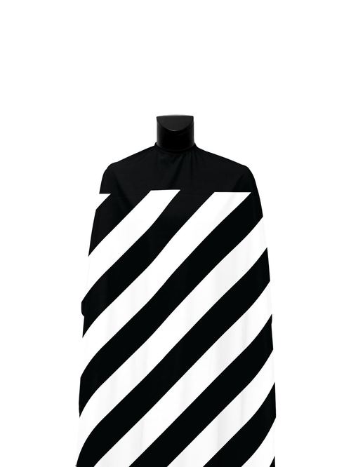 Black Half Stripe PRO Cape, view 2