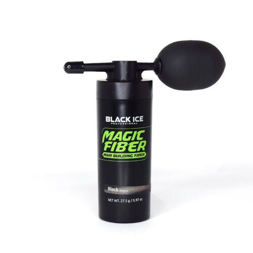 Black ice hair fiber applicator