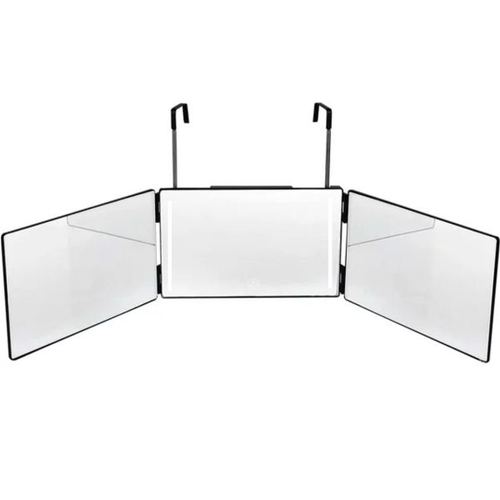Black Ice Trifold 3-Way Self-Cut LED Mirror