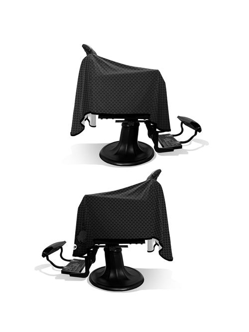 Black Ski Mask PRO Cape, view 4