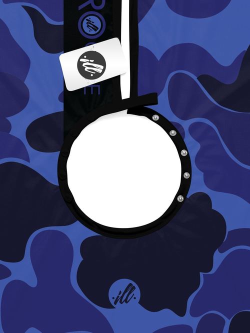 Blue Camo PRO Cape, view 6