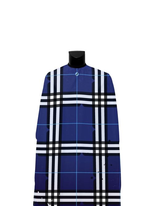 Blue Plaid PRO Cape, view 2