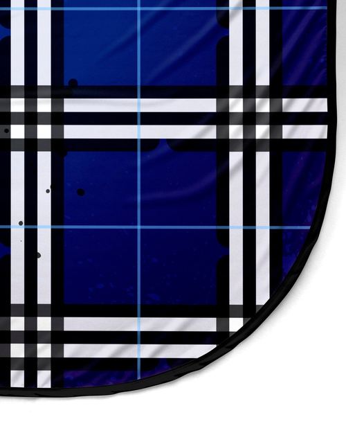 Blue Plaid PRO Cape, view 4