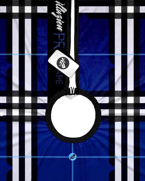Blue Plaid PRO Cape, view 6