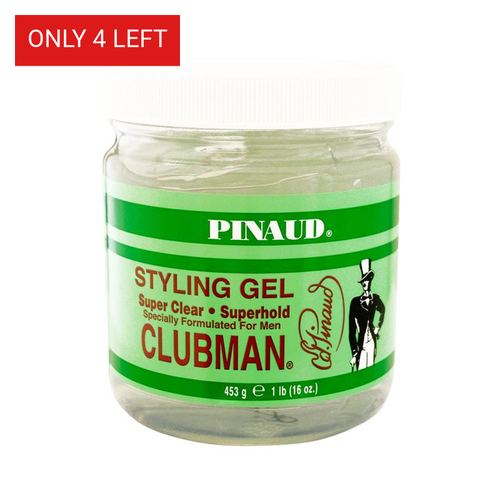 Clubman Styling Gel Super Clear 16 OZ