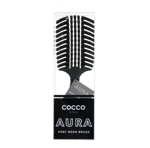 COCCO® Aura Vent Boar Brush (Black), view 2