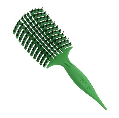 COCCO® Aura Vent Boar Brush (Green)