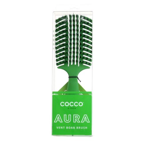 COCCO® Aura Vent Boar Brush (Green), view 2