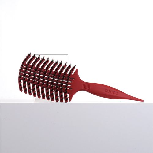COCCO® Aura Vent Boar Brush (Red), view 3